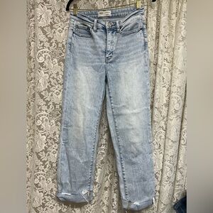 BKE Parker Universal Fit High Rise Cropped Straight Jean